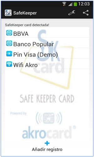 Safe Keeper Card Mobile