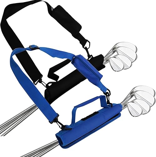 Bolsas ligeras para palos de golf para hombres mujeres y niños mini con bolsa de accesorios campo de conducción club de campo bolsa de domingo bolsa