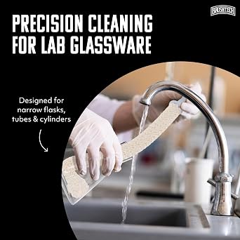 Brushtech Laboratory Glassware Brush (Foam) B55C 16 Inch Length x 7/8 Inch Diameter
