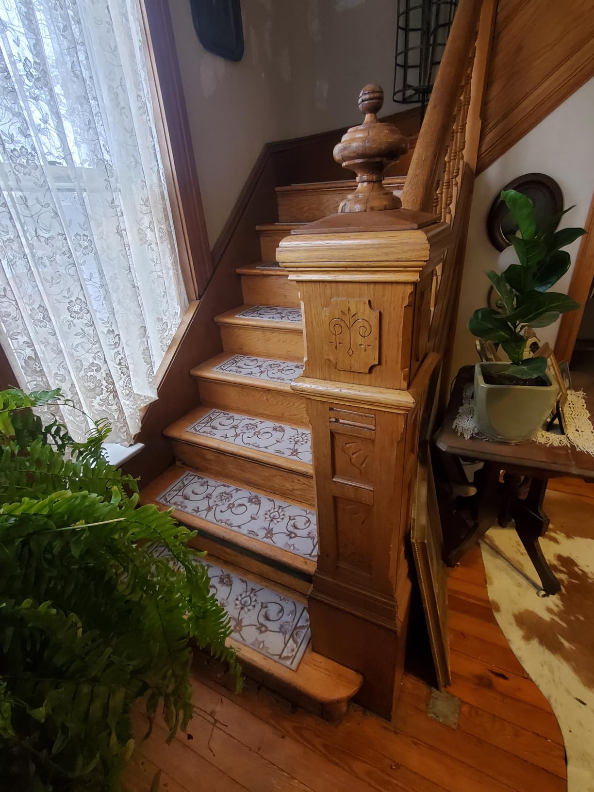 Floral Stair Treads