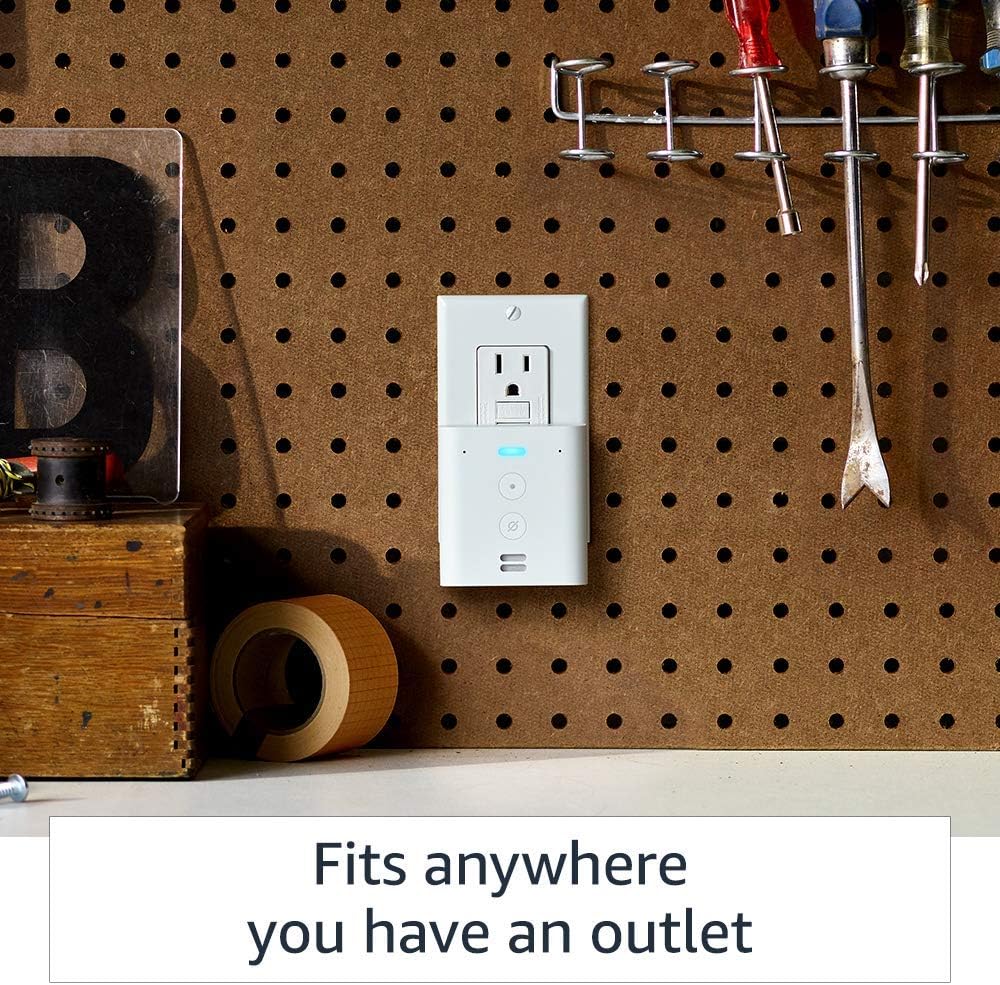 Echo Flex - Plug-in mini smart speaker with Alexa LIFX Smart Bulb (Wi-Fi)