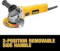 Vista 7 de Moledora angular pequeña DEWALT DWE4011 con protección One-Touch de 4-1/2 pulgadas