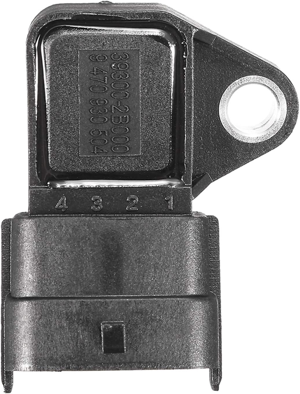 MAP Manifold Absolute Air Pressure Sensor 39300-2B000 Compatible with Hyundai Accent Azera Equus Genesis Sonata Tucson Sante Fe Kia Cadenza Forte Optima Rio Rondo Sorento Soul Sportage