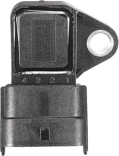 Miniatura 6 de Sensor de presión de aire absoluta del colector MAP 39300-2B000 compatible con Hyundai Accent Azera Equus Genesis Sonata Tucson Sante Fe Kia Cadenza