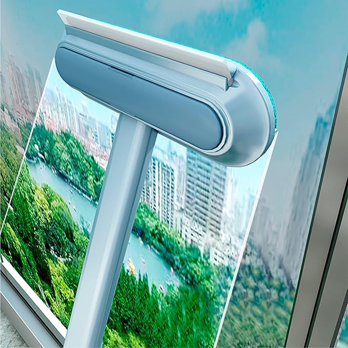 4 in 1 Window Screen Cleaner Brush, Pet Hair Remover, Magic