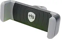 Suporte Veicular de Saída de Ar Para Smartphones 3,5'' a 6'' Alta Resistência Preto/Cinza - HECH-01 ELG