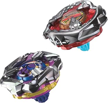 Beyblade X Beat Tyranno 4-70Q & Knife Shinobi 4-80HN Dual Pack Set