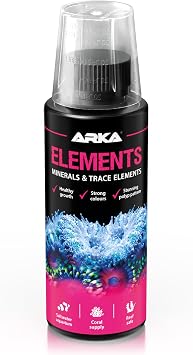 Minerals & Trace Mix Marine Aquarium 118 ml - Elements for Corals | over 70 micro & macro elements, boosts polyp formation, vibrant colours, growth, stony & soft corals, reef tank, saltwater