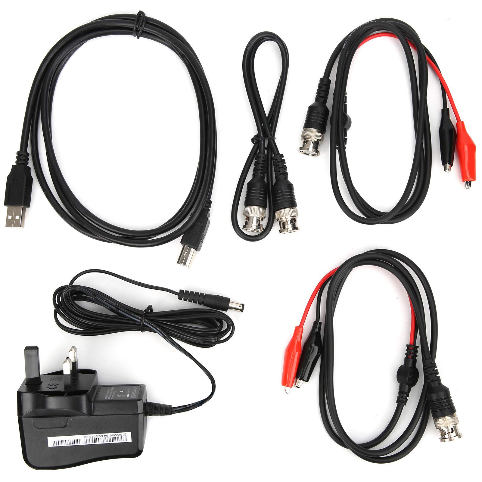 Generatore di segnale DDS a 2 canali AC100‑240V Misuratore di frequenza a forma d'onda arbitraria JDS6600‑40M(EU plug)