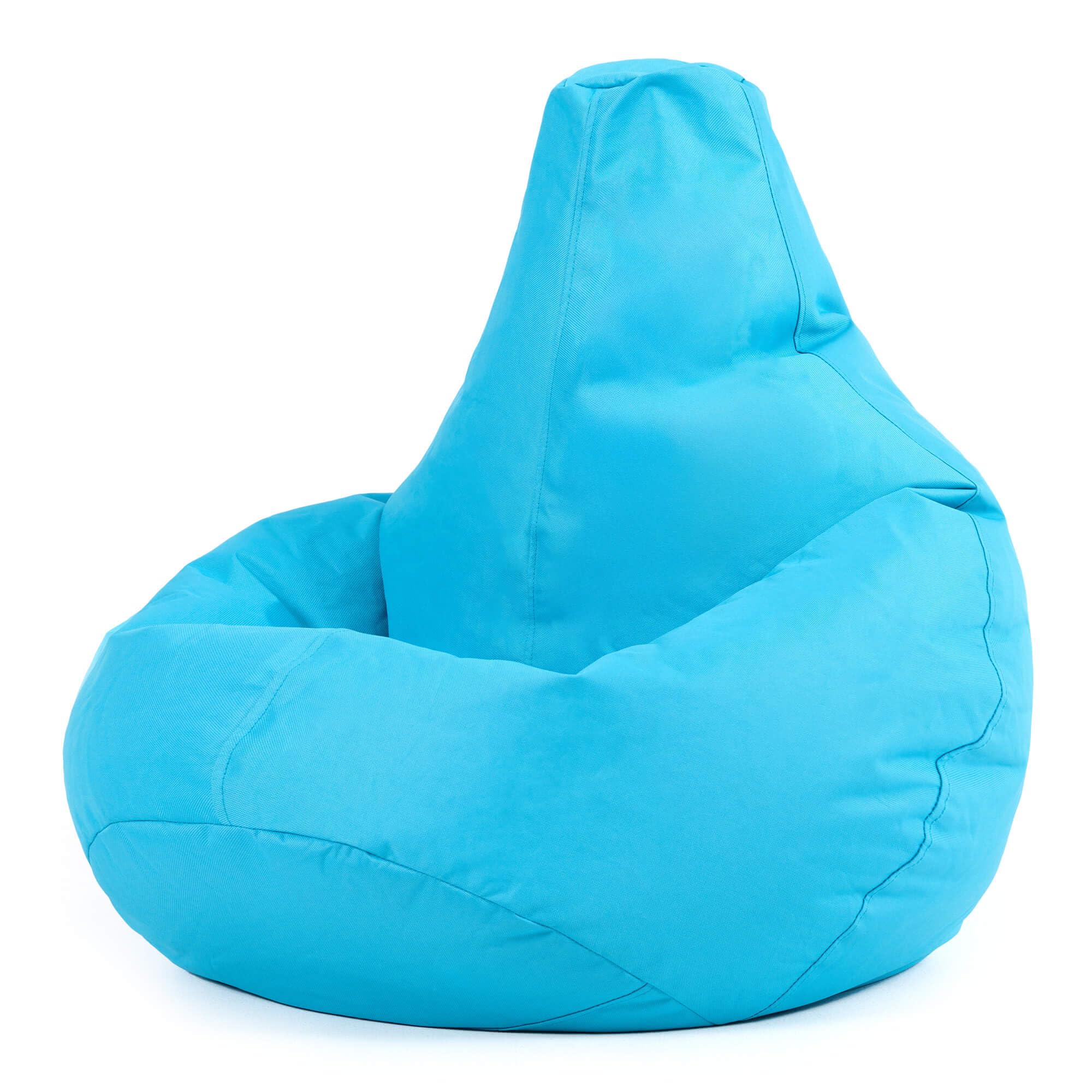 Bean Bag Bazaar Dalton Kids Bean Bag, Aqua, Water Resistant, Gaming Chair for Kids, Beanbag for Indoor and Outdoor Use with Filling Included, Childs Chair ideal for Bedroom, Playroom, Garden