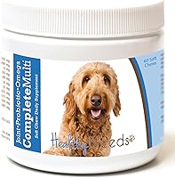 Vista 75 de Healthy Breeds Schnauzer miniatura todo en uno multivitamínico suave masticable 90