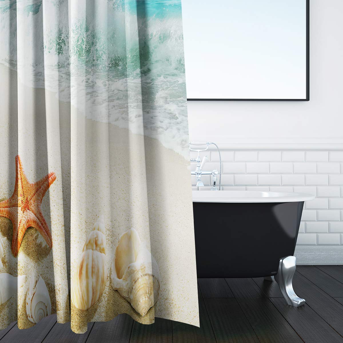 Sfondo Tema Nautico Bottiglia Decorativa Con Conchiglie Stella Marina Su Sfondo Avorio Gm934649684 255860748