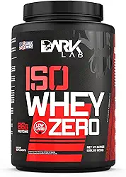 Iso Whey Zero Low Carb, Dark Lab, 900g, Morango