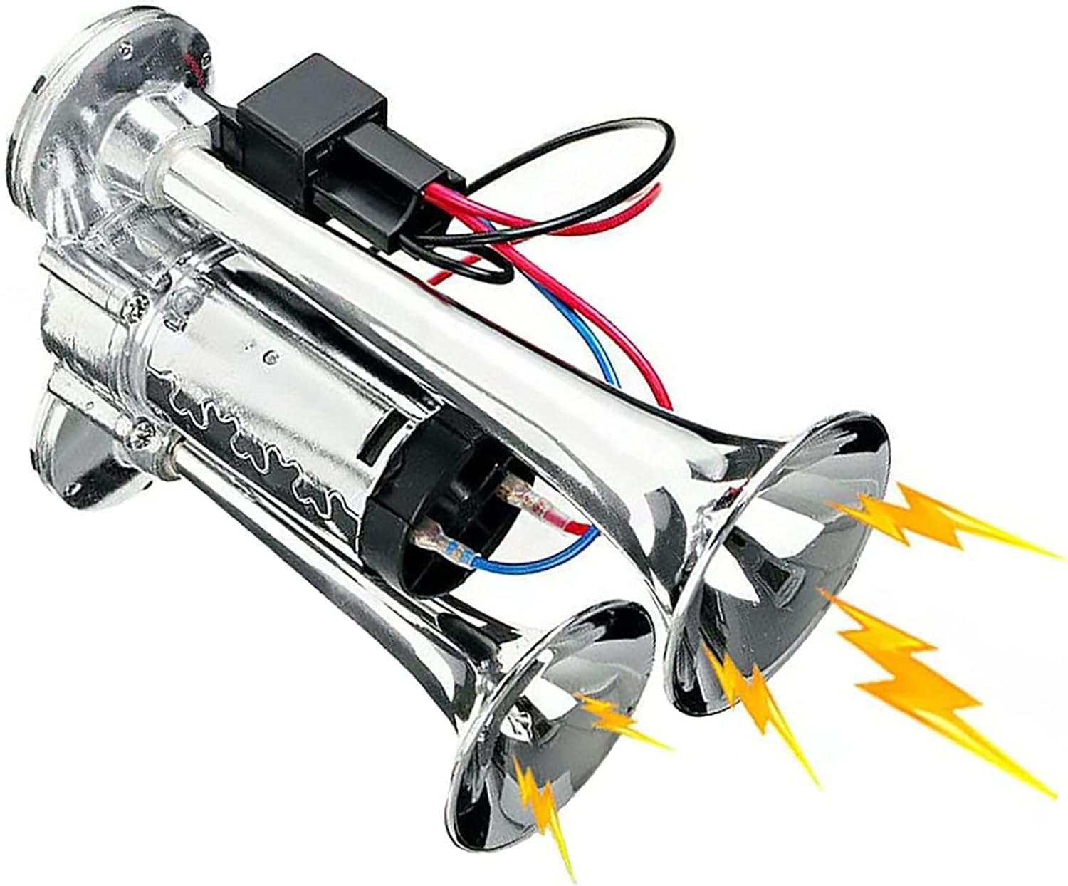 MXFYY 12V 600DB Electric Trains Horns for Vehicles,Dual