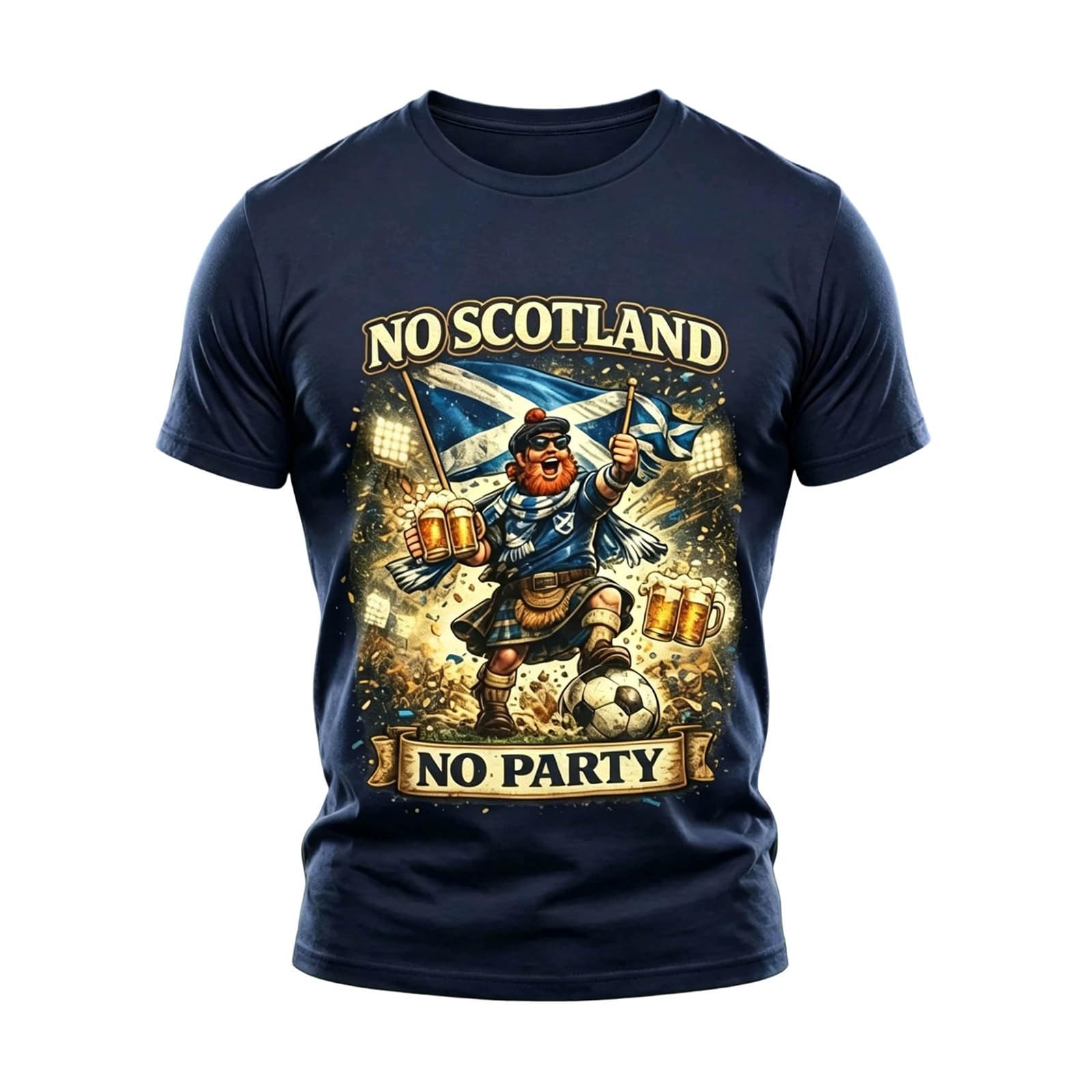 Scotland Football Shirts Football 2026 Merchandise Flag Soccer Fan Supporter Tee for Kids Adults Womens Mens T Shirt