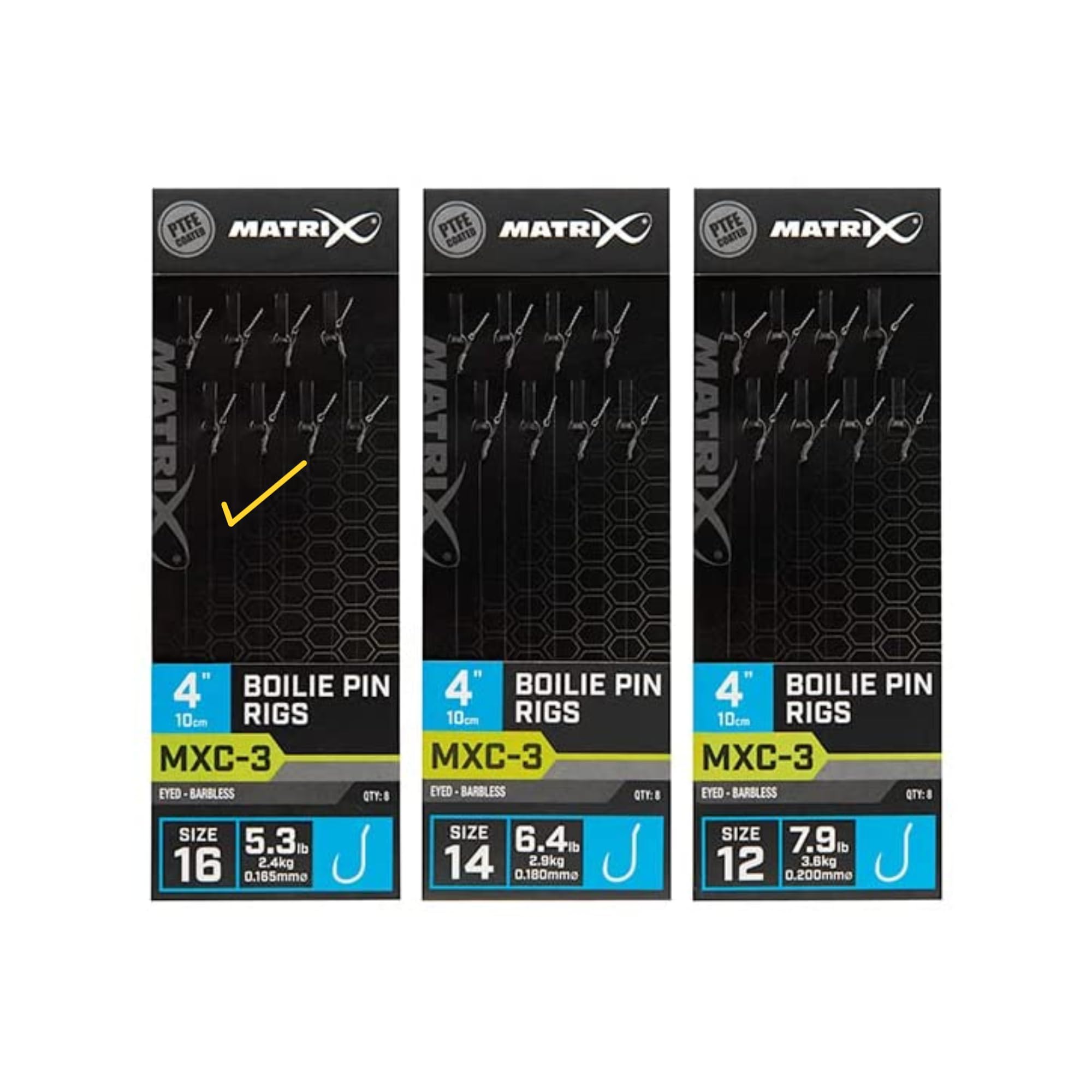 Matrix MXC-6 4" F1 Band Rigs (Size 16)