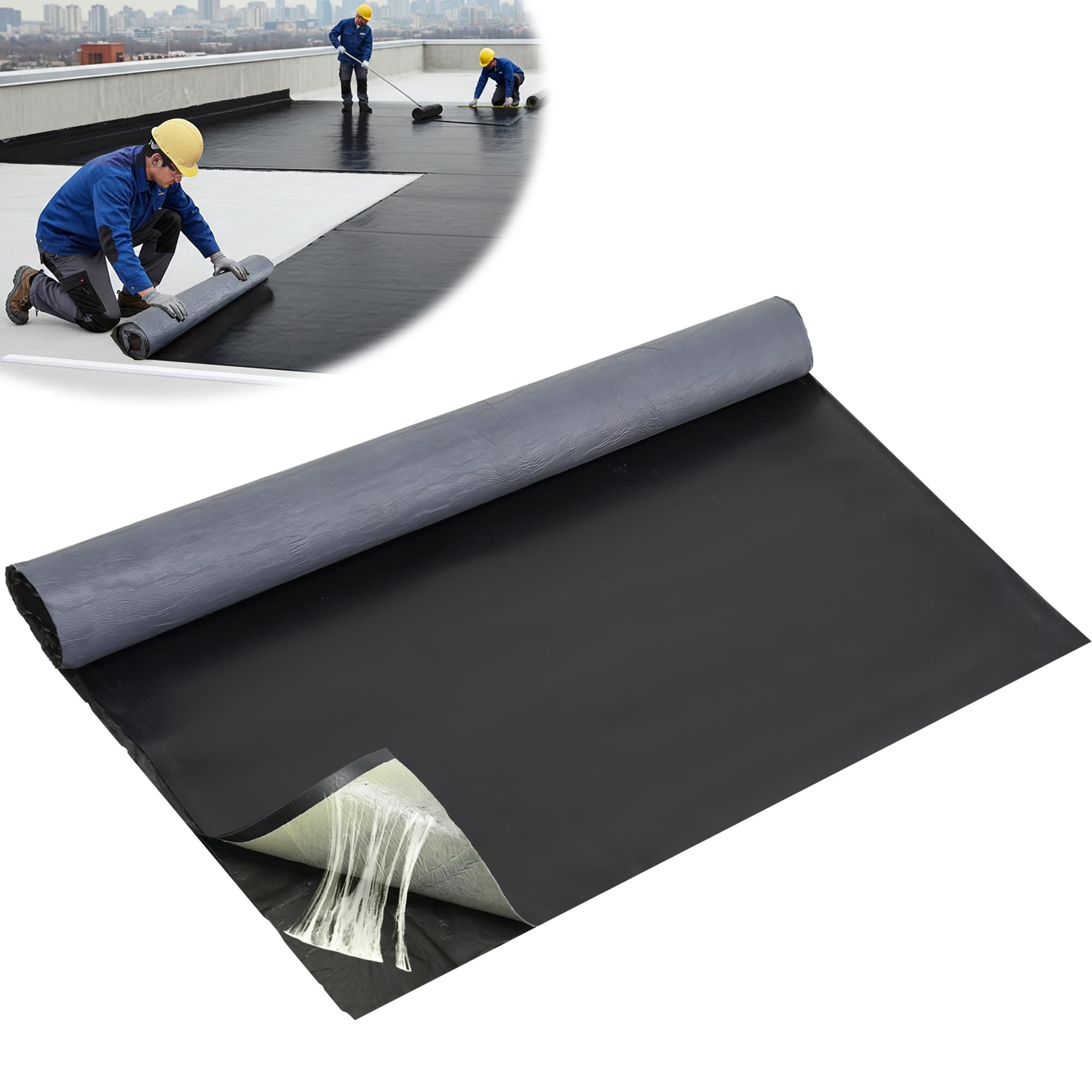 Sous-couche de toit imperméable EPDM membrane étanchéité pour toiture métallique