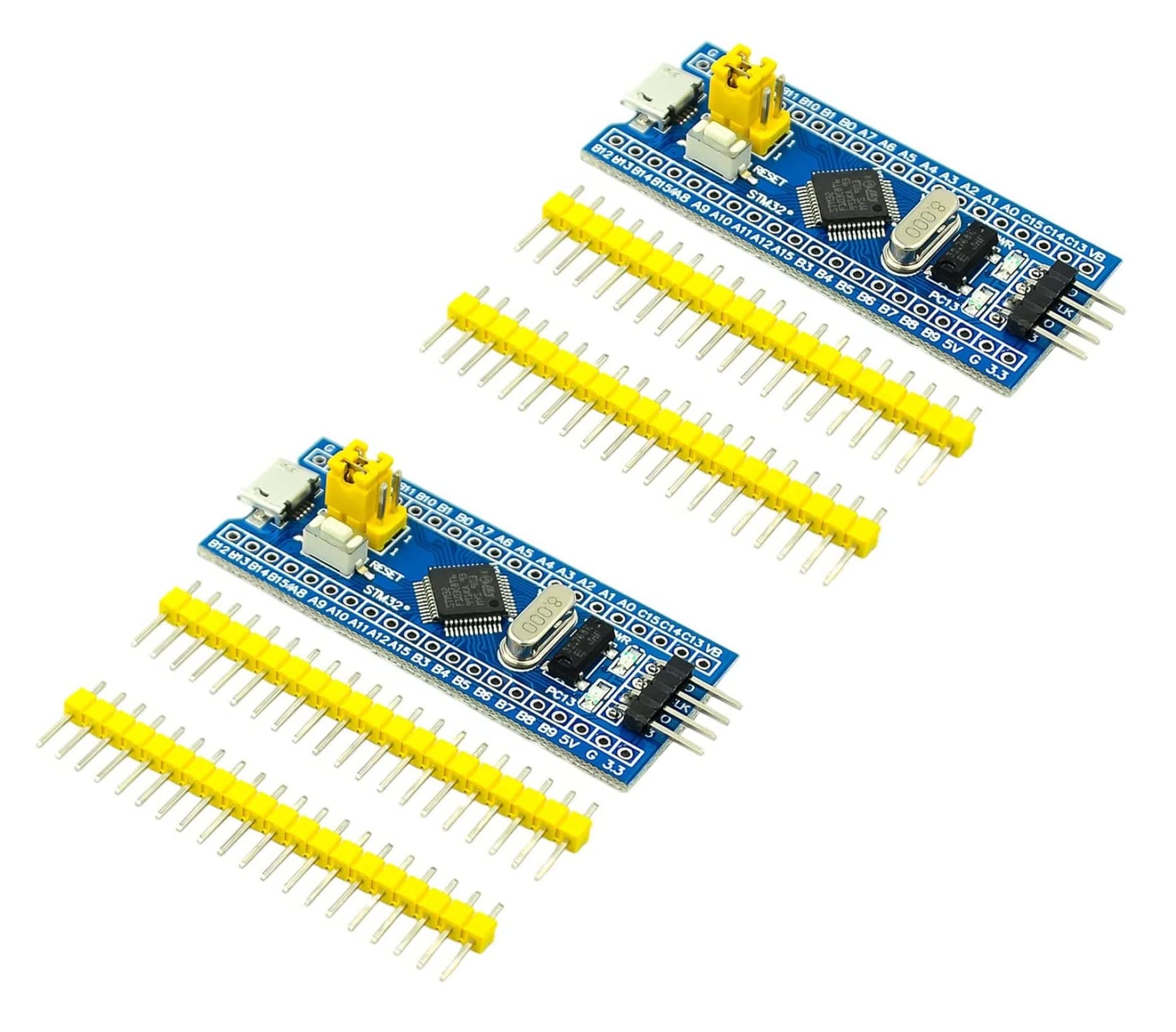 Scriptronics® STM32F103C8T6 ARM STM32 Minimum System Development Board Module For Arduino (2 Piece)