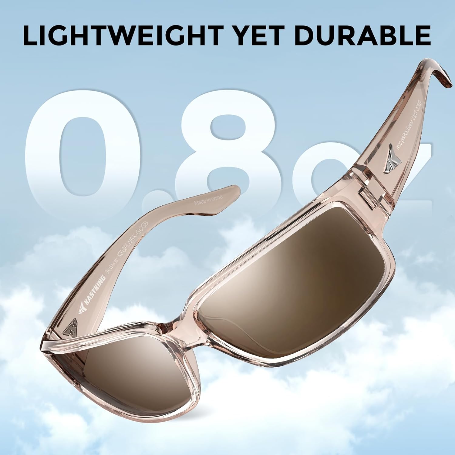 KastKing Skidaway Polarized Sport Sunglasses for Men and Women,Ideal for Driving Fishing Cycling and Running,UV Protection - Image 6