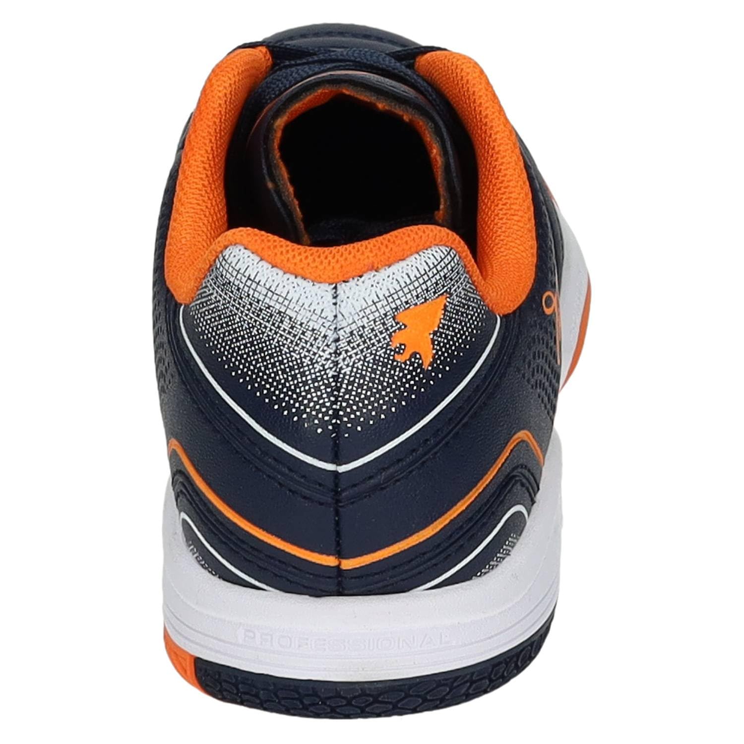 Joma TOJW2503INE Calzado fútbol Sala Indoor Azul Marino y Naranja, Ligera, Suela Durability, Plantilla extraíble y Antideslizante NIÑO Deportivos