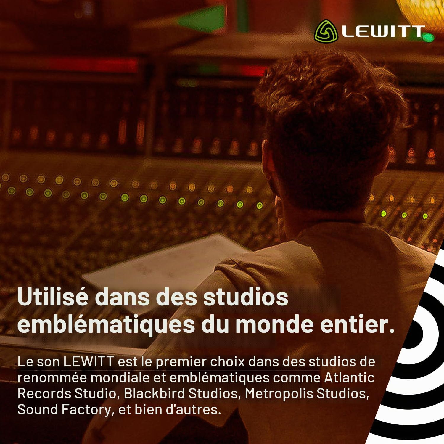Lewitt lCT 240 PRO Microphone pour Home Recording, noir