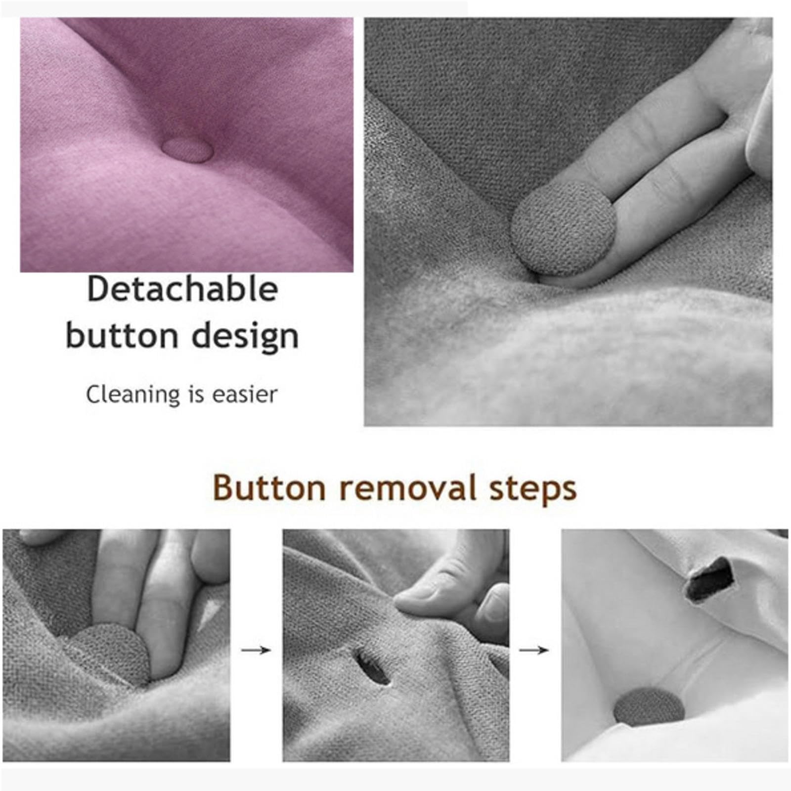 Cuscino ortopedico di supporto per la schiena per letto e divano, comodo cuscino da lettura con fodera rimovibile, cuscino ergonomico a cuneo per schienale, cuscino lungo per supporto lombare, 60 x 20