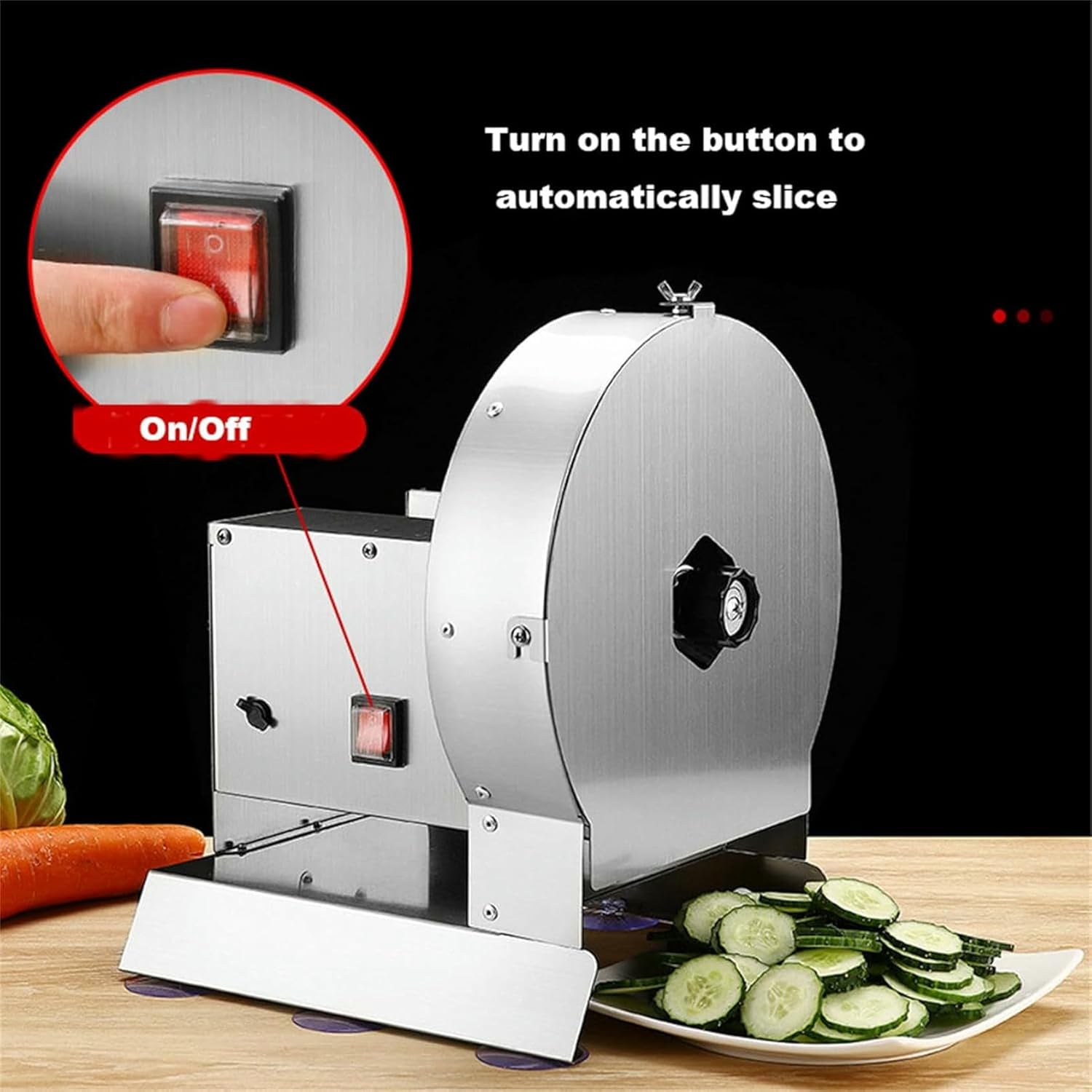 VEGETURY Triture Machine Electrical VEGETER Cuter Commercial Machine Electrical Fruit Cut