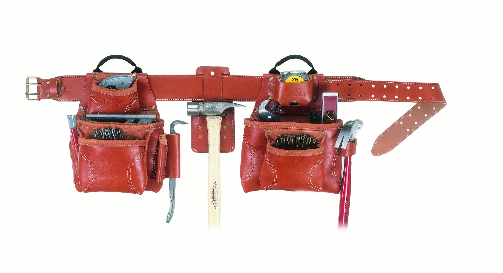 Poche Custom LeatherCraft 21448X ceinture porte-outils Pro Corner Combo System 4 pièces
