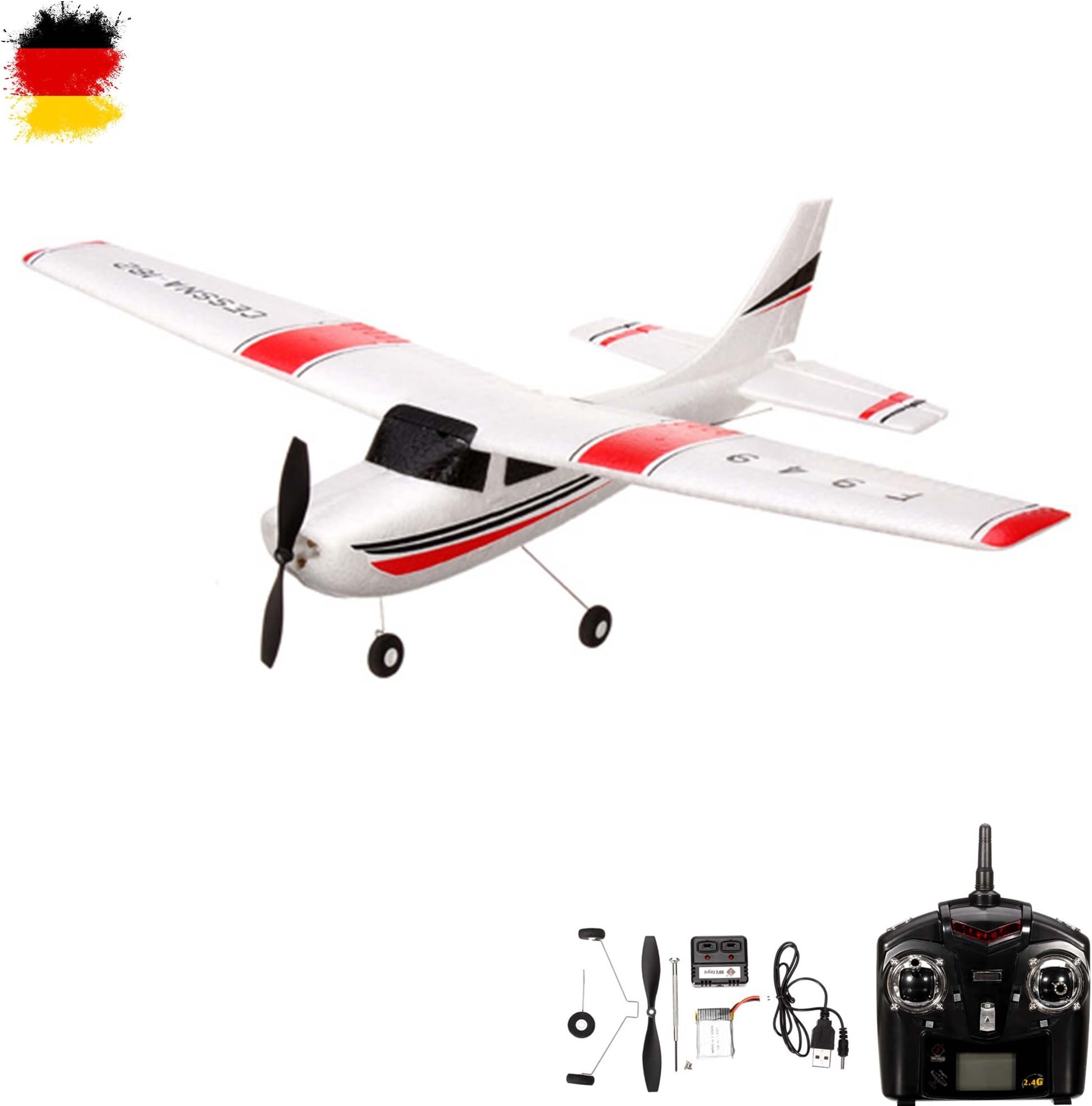 Original Wltoys F949 2.4G 3CH RC Airplane Fixed Wing Aircraft Outdoor Toys (WLtoys F949 Aeroplane, 2.4G outdoor Plane)