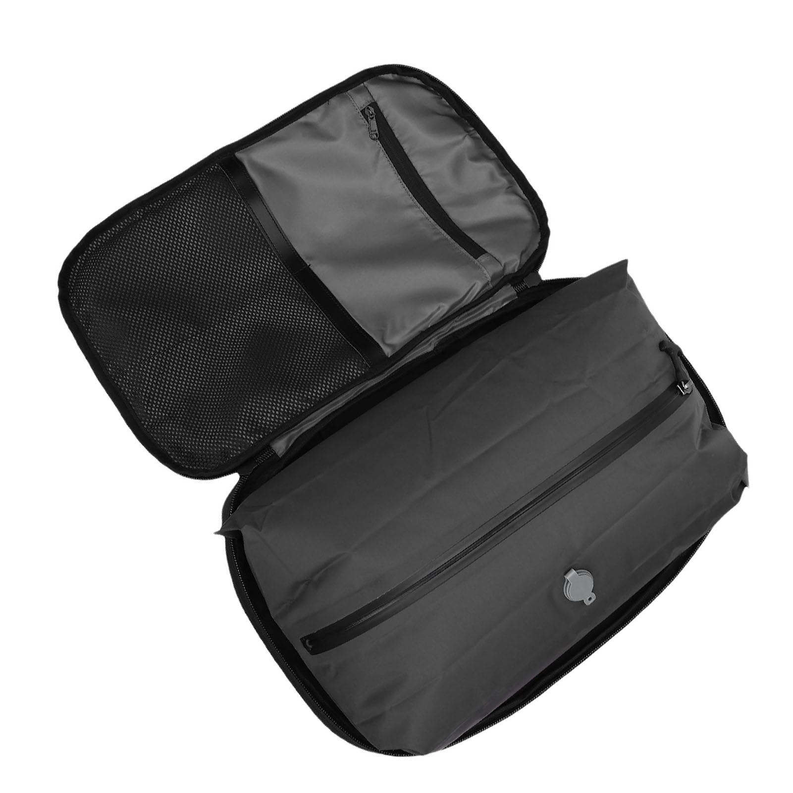 Dpofirs Mochila de Mano Expandible a Prueba de Agua y Compresión Al Vacío con Cerradura para Viajes de Negocios, Material de Tela Oxford, Capacidad de 25-60L