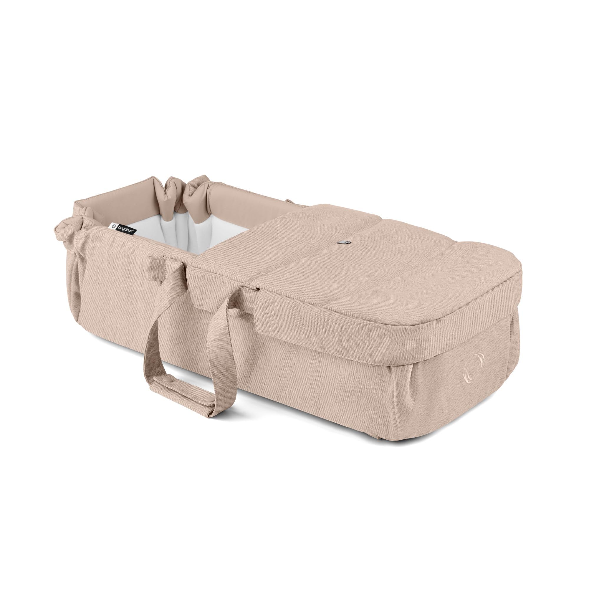Bugaboo Babynest, tragbare Liegewanne mit Tragegurten Kinderwagen geeignet,  entfalbar zu Einer Baumwollmatratze & Spielmatte, Flache Liegeeinheit ab  Geburt  Desert Taupe : Amazon.de: Baby