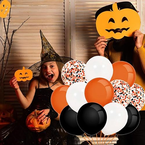 Miniatura 67 de Globos de aluminio de Halloween, globos de cumpleaños de Halloween, número 1, araña, momia, calabaza, murciélago, fantasma, globos para decoración