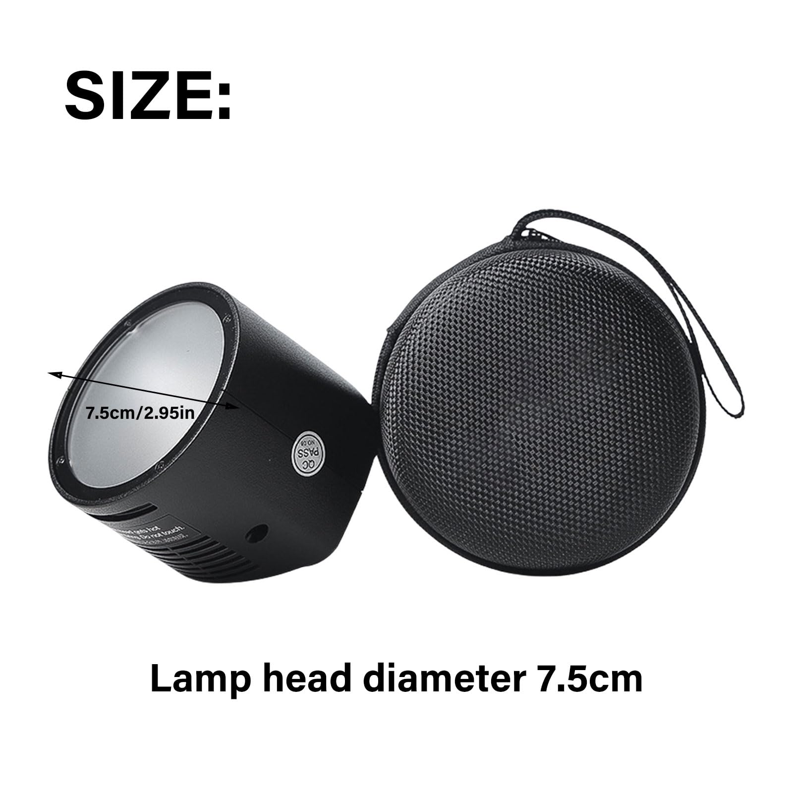 Para anillos H200R con cabezal intermitente para 200 W de potencia fuerte y efectos de luz natural para intermitente de bolsillo con Stor