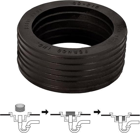Fernco 2 In. Shower Drain Connector - 1 Each