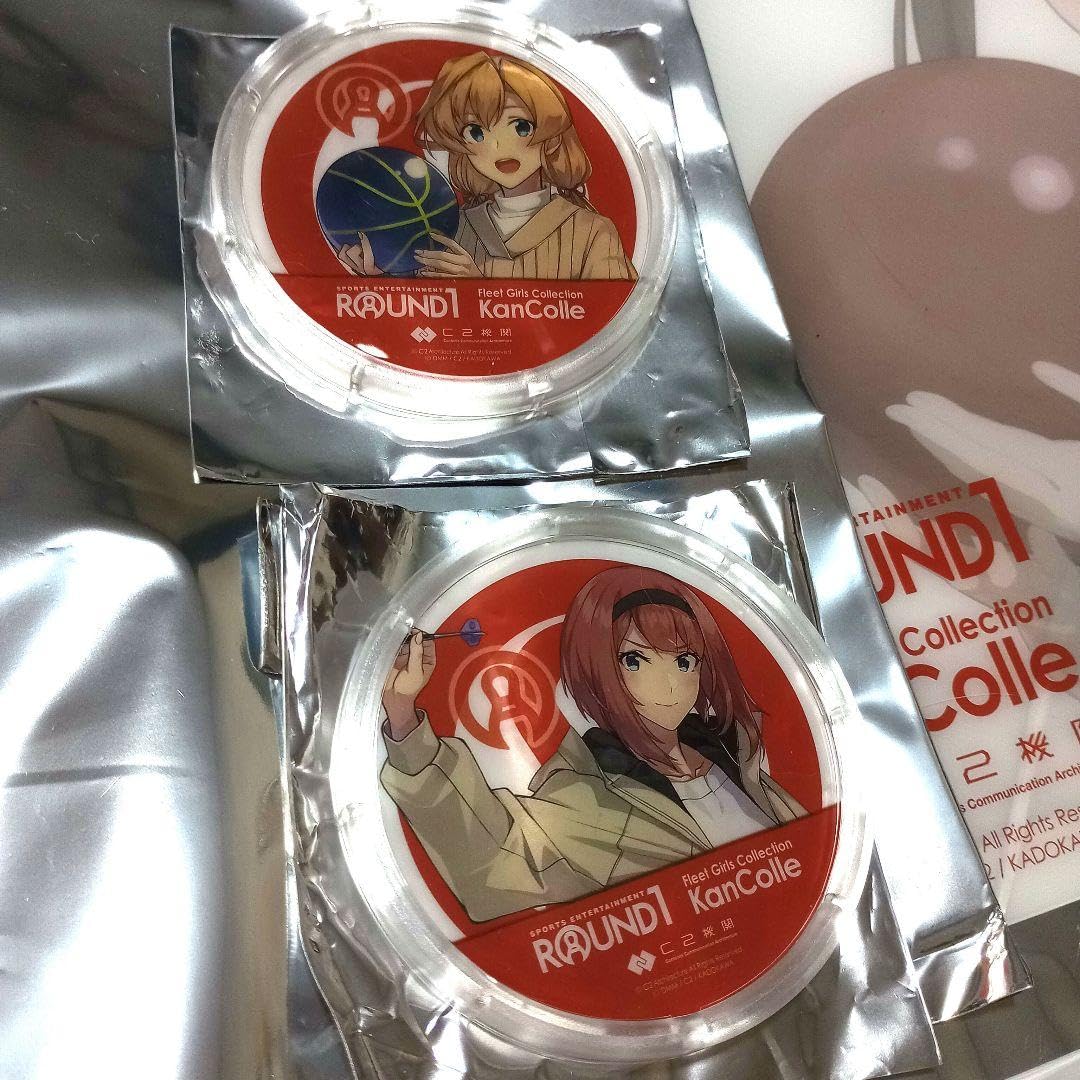 Amazon.co.jp: 艦これ ラウンドワン クリアファイル ラバーマット 
