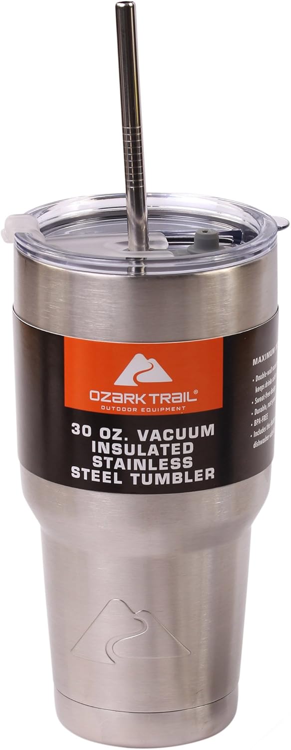 Free Shipping Offer 1 WIDE Straw + Straw LID Replacement for Ozark Trail 30-Ounce Double-Wall Rambler Vacuum Cups - CocoStraw Brand Drinking Straw (1 Wide Straw + Lid) Best Cyber Deals 🔥 1 WIDE Straw + Straw LID Replacement for Ozark Trail 30-Ounce Double-Wall Rambler Vacuum Cups - CocoStraw Brand Drinking Straw (1 Wide Straw + Lid)