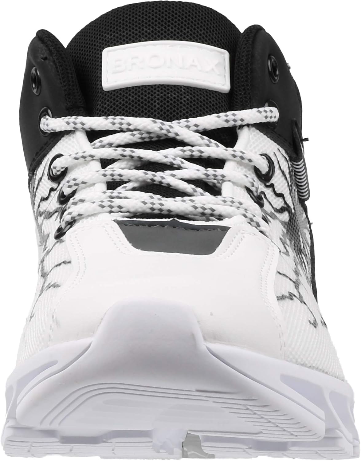 BRONAX Mid Top Tennis Shoes for Men Outdoor Athletics Sneakers