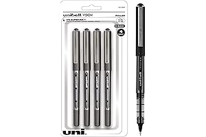 Uniball Fine Vision Rollerball Pens: The Pinnacle of Precision and Smoothness