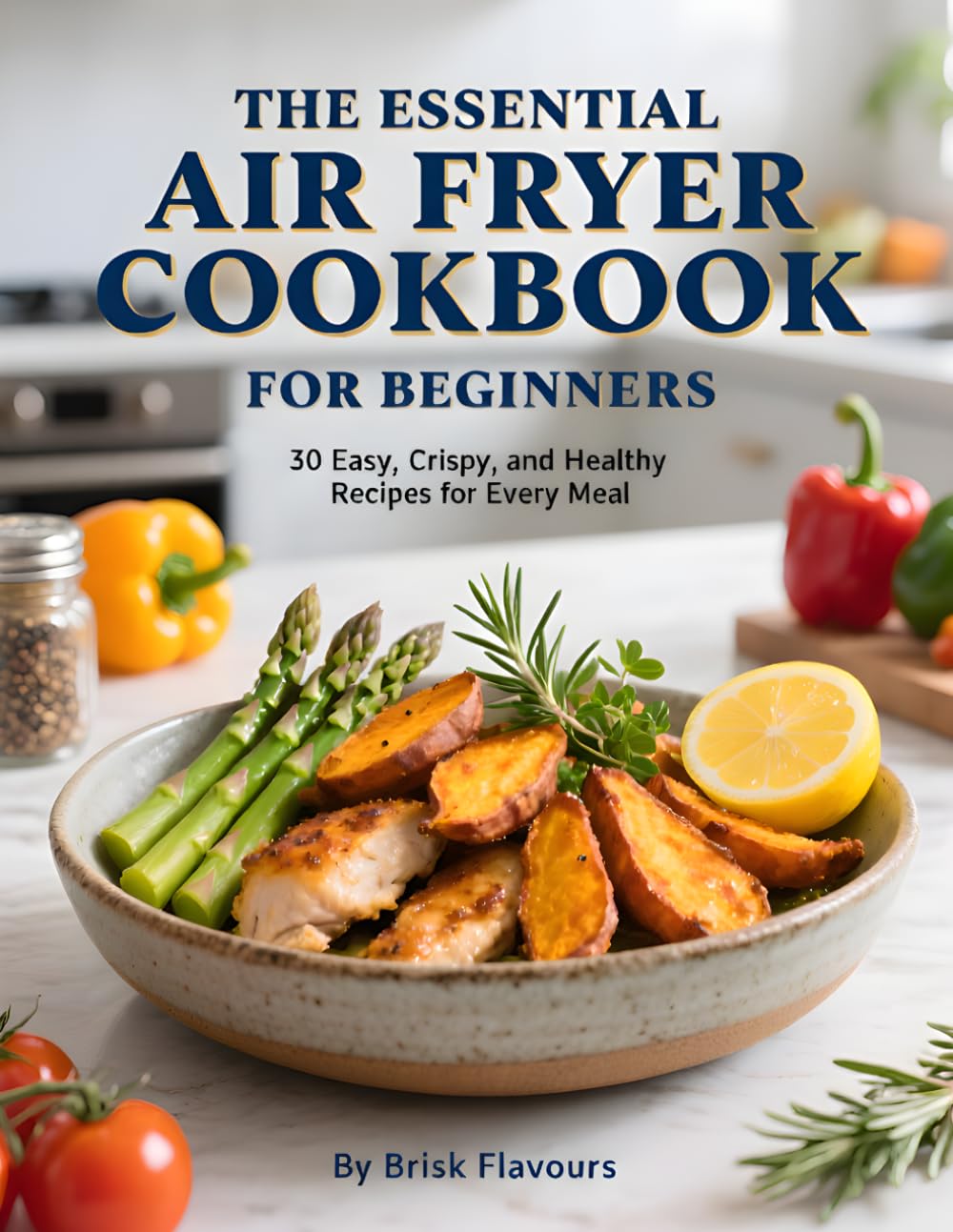 The Essential Air Fryer Cookbook for Beginners: 30 Easy, Crispy, and Healthy Recipes for Every Meal