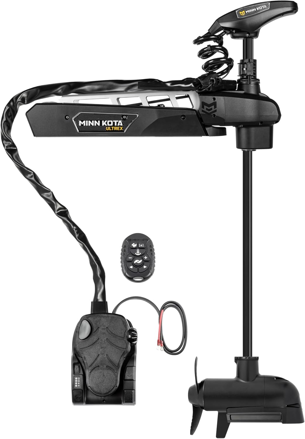 Minn Kota Ultrex Quest Brushless Bow-Mount Electric Trolling Motor with MEGA Side Imaging – 90/115 Lb. Thrust, 45 in. Shaft, Freshwater