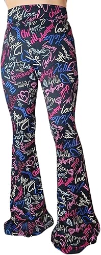 Miniatura 2 de Pantalones acampanados largos de yoga para mujer ShopMyTrend SMT tiro alto