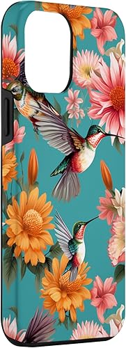 Miniatura 3 de Funda para iPhone 12 Pro Max Colibríes en vuelo