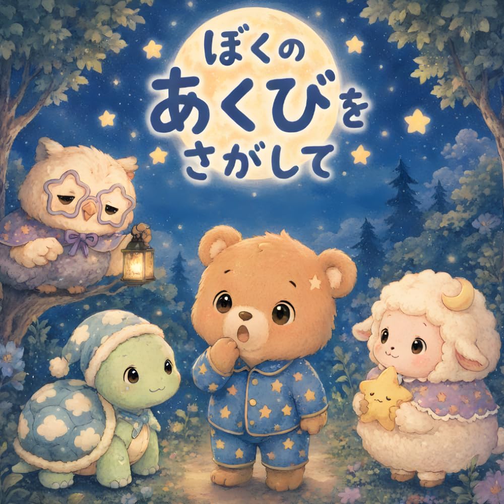 ぼくのあくびをさがして: やさしいあくびがみつかるおはなし
