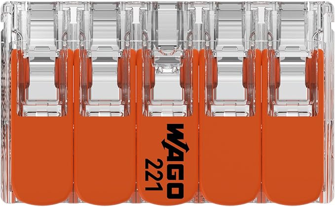 Conector de empalme WAGO Lever-Nuts 221-420 de 10 contactos miniatura 6