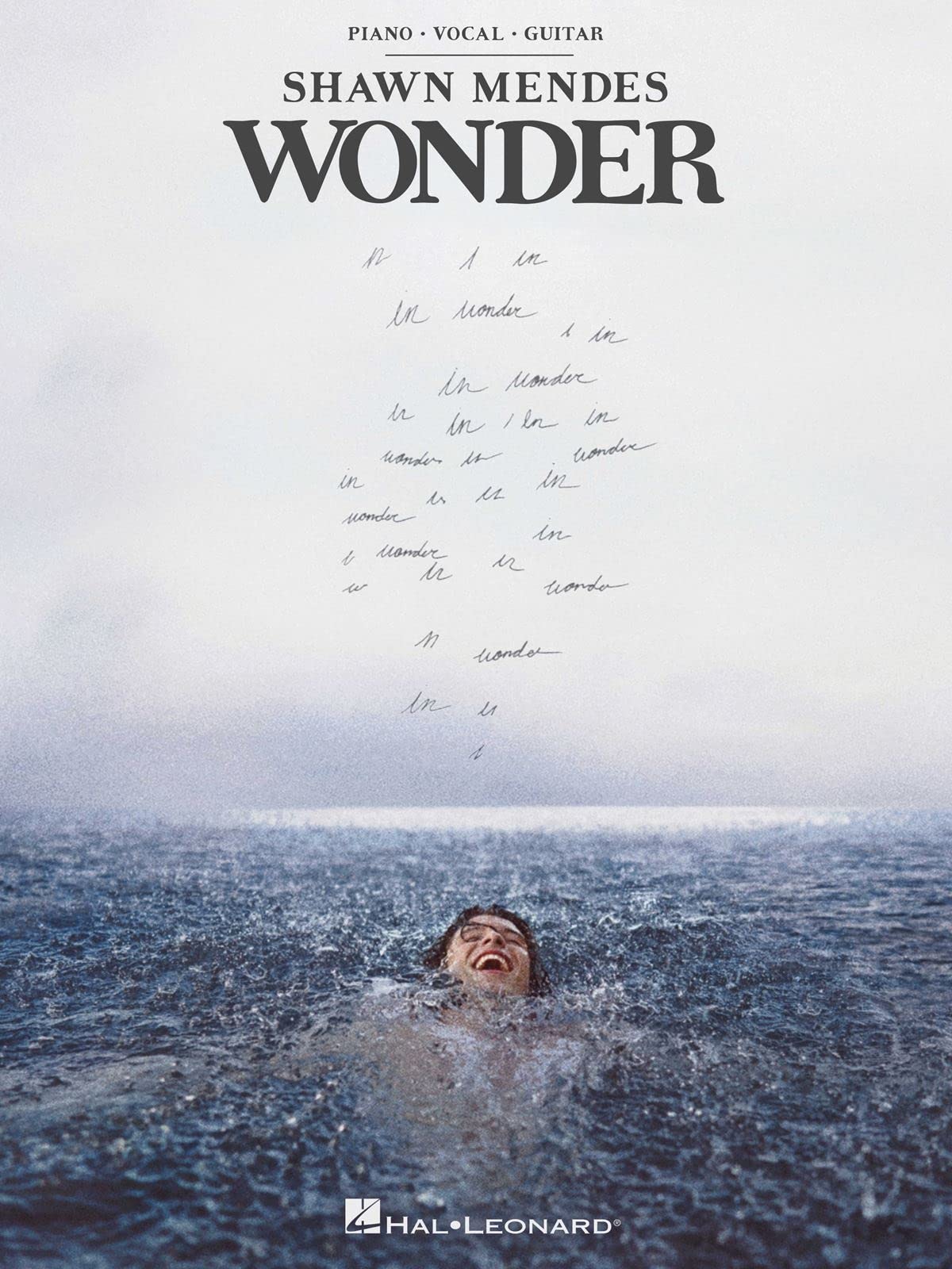 Hal Leonard Shawn Mendes - Wonder: Piano/Vocal/Guitar Songbook