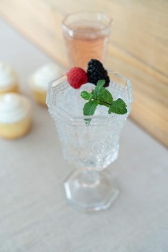 Miniatura 9 de 10 Strawberry Street Vaticano - Flauta de champán de 4 onzas, juego de 6, vidrio transparente