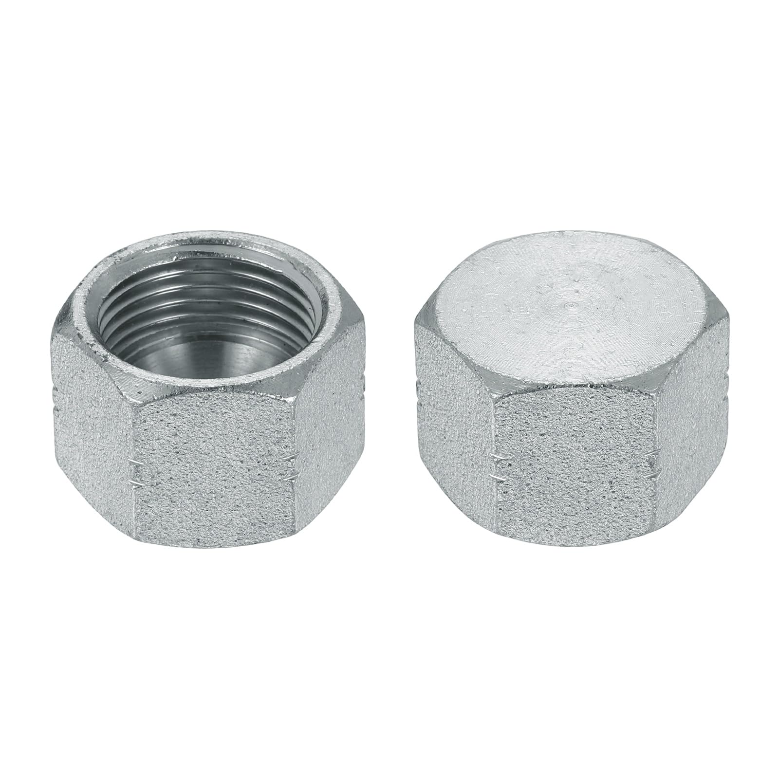 Tapas JIC para evitar fugas en mangueras de acero zincado de 1.3 x 1 pulgadas