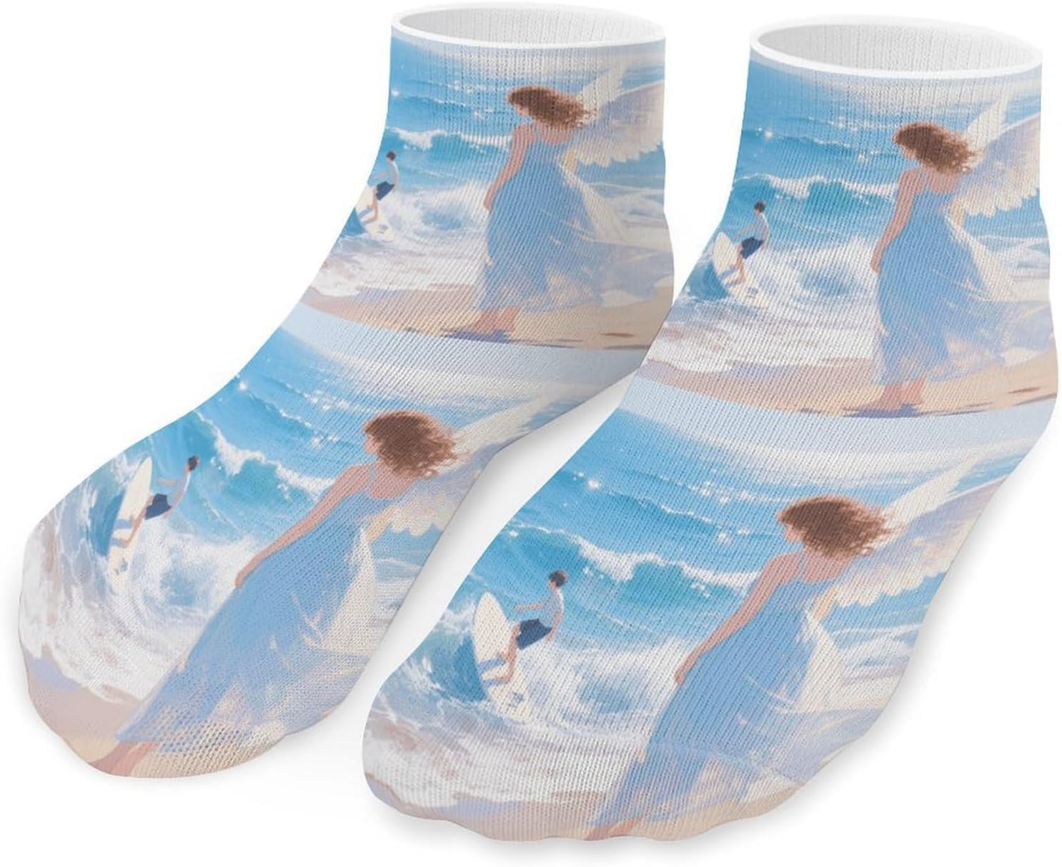 5 Pairs Guardian Angel Ankle Socks Breathable Low Cut Short Socks