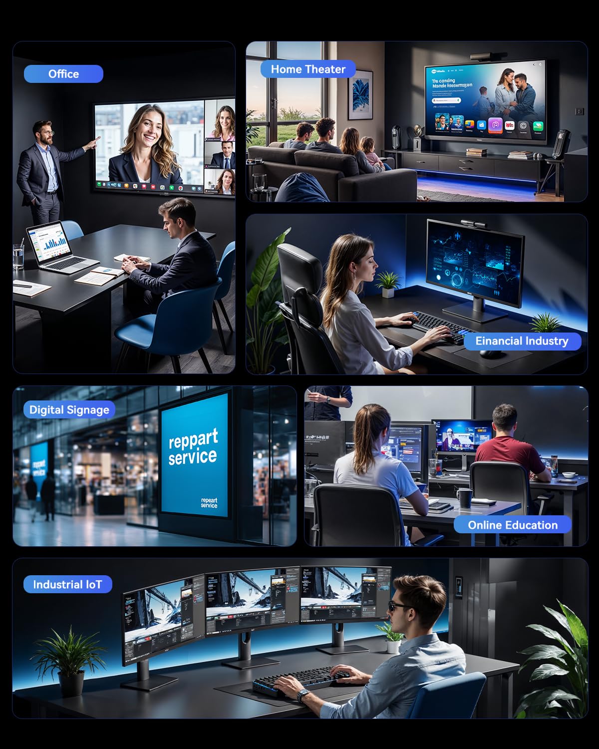 KAMRUI H1 Mini Gaming PC, AMD Ryzen 7 6800H, 16GB DDR5 4800MHz 512GB M.2 NVMe PCIe3.0x4 SSD Mini PC(8C/16T, up to 4.7GHz), 16MB L3 Smart Cache, Triple 4K Display/WiFi6/BT5.2/Mini Desktop Computers