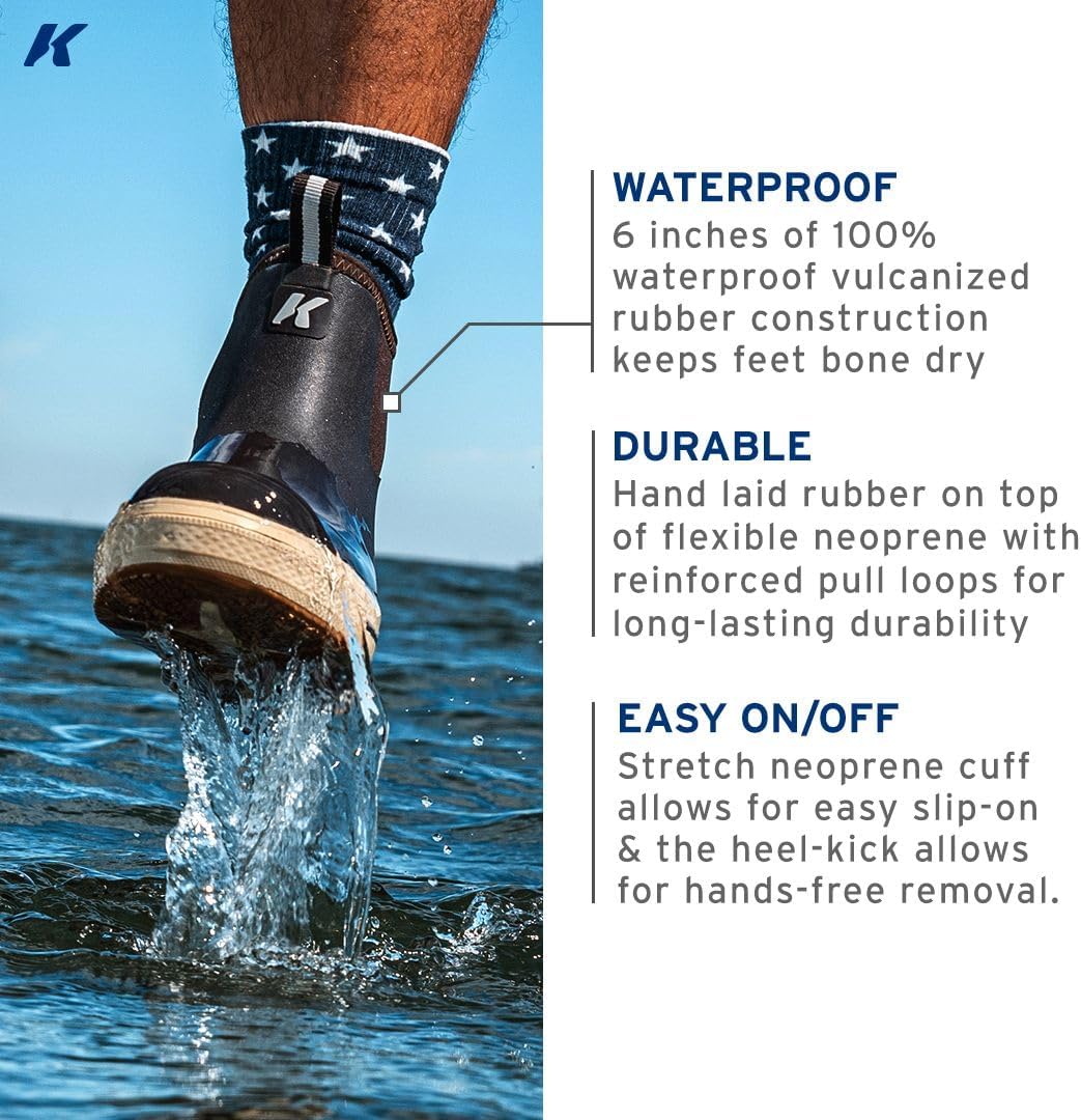 Korkers Women's Neo Flex Ankle Boot Rain Shoe